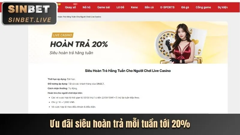 Hoàn trả hàng ngày cho game bắn cá tại 168vn